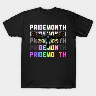 Pride Moth Rainbow T-Shirt